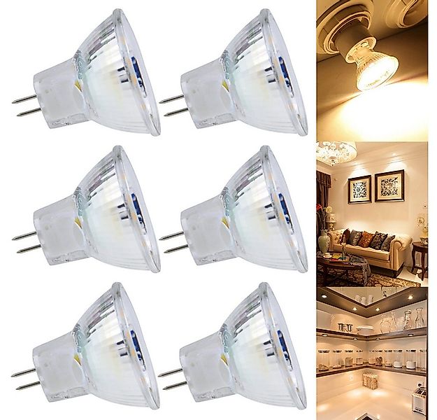 Jibenhome LED-Leuchtmittel LED Glühbirnen GU4-MR11,3W/5W, GU4-MR11, 10 St., günstig online kaufen
