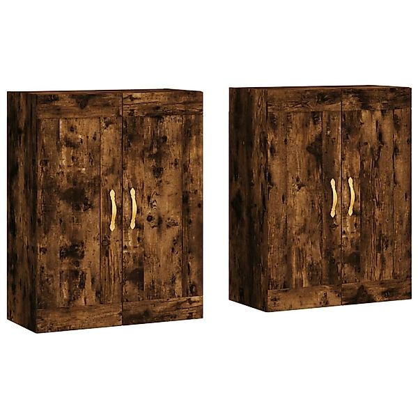 vidaXL Wandschränke 2 Stk Räuchereiche Holzwerkstoff 3198054 günstig online kaufen