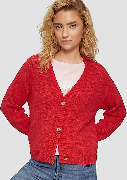s.Oliver Cardigan Strickjacke Strickjacke im Relaxed Fit mit Knöpfen günstig online kaufen