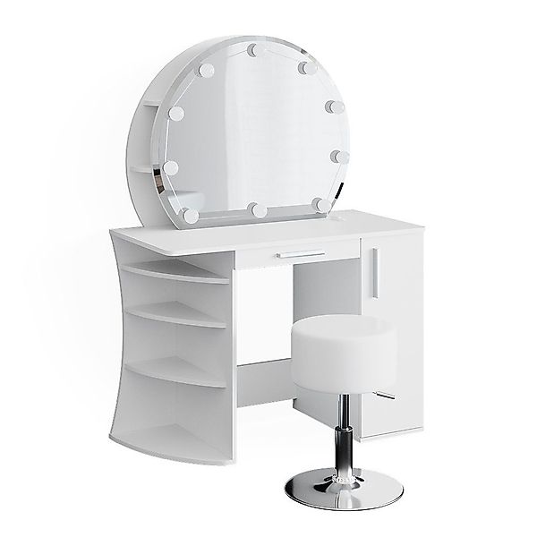 Vicco Schminktisch Almina, Weiß, 100 cm günstig online kaufen