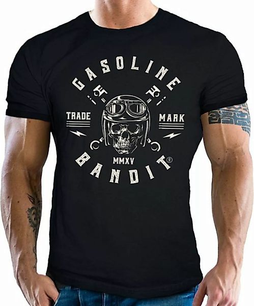 GASOLINE BANDIT® T-Shirt für Motorradfahrer - Trademark MMXV günstig online kaufen