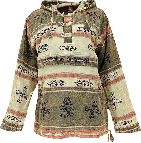 Guru-Shop Sweater Goa Kapuzenshirt, Baja Hoody Nepalhoodie -.. Hippie, Ethn günstig online kaufen