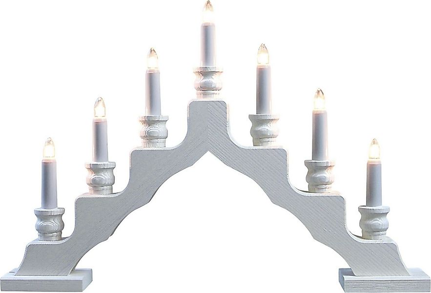 Lichterbogen Schwedenleuchter weiß Länge ca 47,5 cm NEU günstig online kaufen