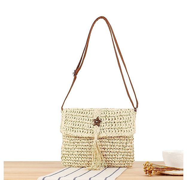 Coonoor Strandtasche Umhängetasche Damen, Strohtaschen für Frauen Crossbody günstig online kaufen