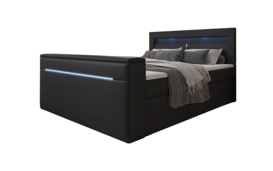 Luxusbetten24 Boxspringbett Repos, mit TV Lift, günstig online kaufen