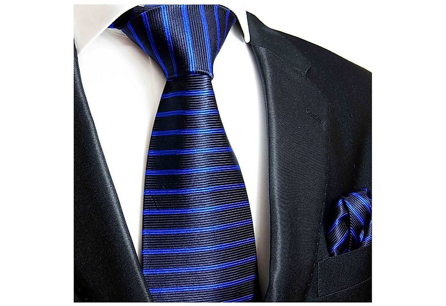 Paul Malone Krawatte Seidenkrawatte und Tuch Herren modern quergestreift 10 günstig online kaufen