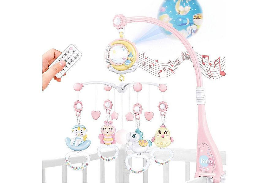 Esun Mobile BabyCrib Mobile Babybett mit Musik Lichtern,Timing-Funktion,Pro günstig online kaufen