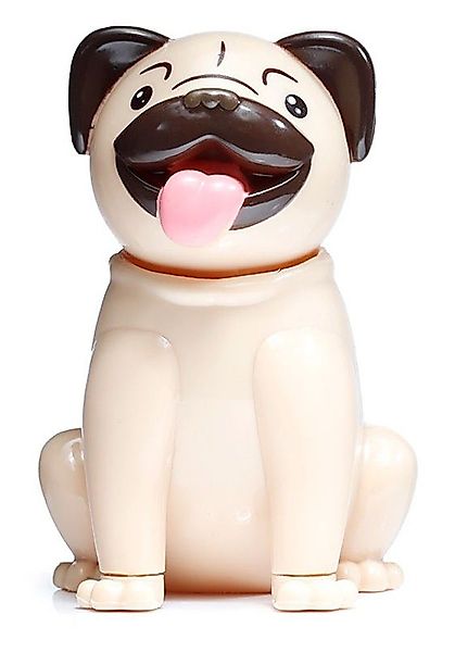 Puckator Dekofigur Wackelfigur Hund Mops - günstig online kaufen