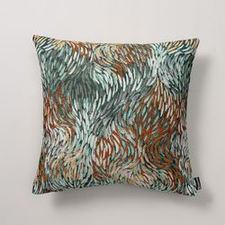 Kissenhülle Mia, grün- orange, 43 x 43 cm, Intenso Premium (144-31) günstig online kaufen