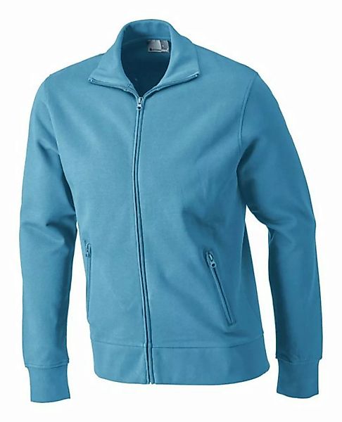 Promodoro Sweatjacke Sweatshirtjacke, Größe 3XL turquoise günstig online kaufen