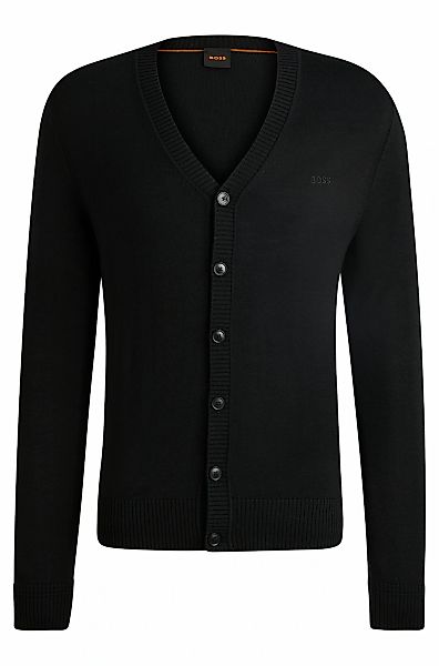 BOSS ORANGE Strickjacke "Avac", mit tiefem V-Ausschnitt günstig online kaufen