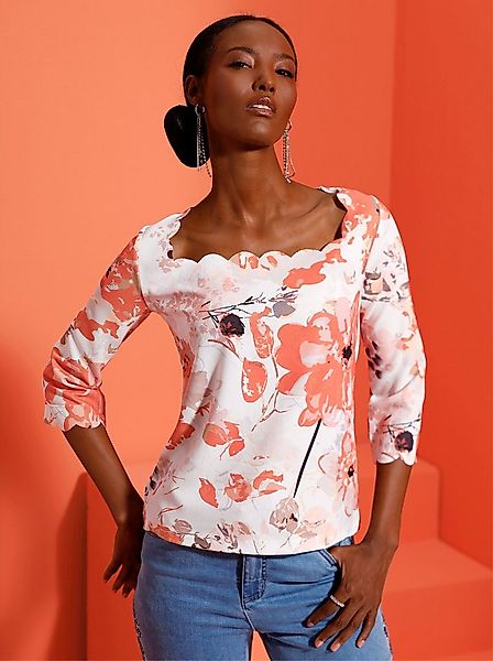 creation L T-Shirt Druck-Shirt Kurzarm günstig online kaufen