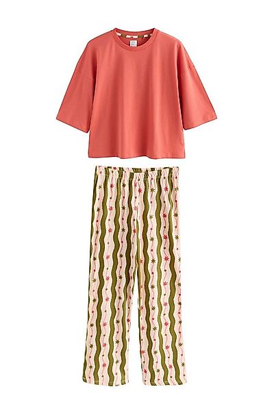 Next Pyjama Kurzärmeliger Baumwoll-Pyjama (2 tlg) günstig online kaufen