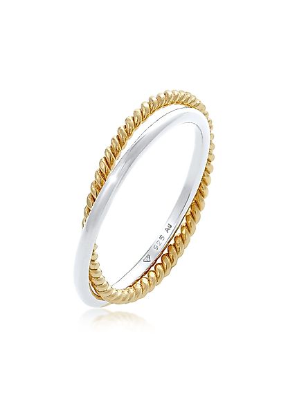 Elli Fingerring Wickelring Klassik Fein Gedreht günstig online kaufen