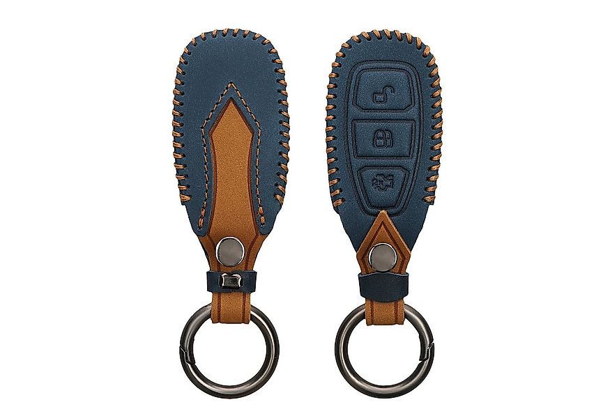 kwmobile Schlüsseltasche Autoschlüssel Kunstleder Hülle für Ford (1-tlg), S günstig online kaufen