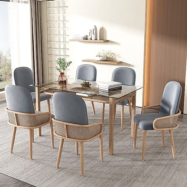 Flieks Essgruppe, (Set, 7-tlg., 1 Tisch günstig online kaufen