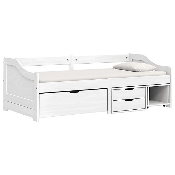 vidaXL Tagesbett mit 3 Schubladen IRUN Weiß 90x200cm Massivholz Kiefer17408 günstig online kaufen