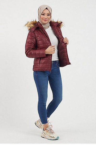 MODAMİHRAM Winterjacke Kapuzen Kurze Steppjacke günstig online kaufen