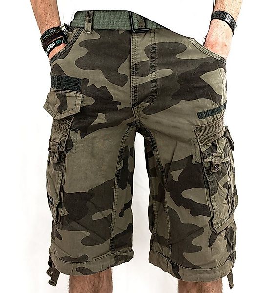 Geographical Norway Cargoshorts kurze Hose aus Baumwolle, Sommer-Bermuda (1 günstig online kaufen
