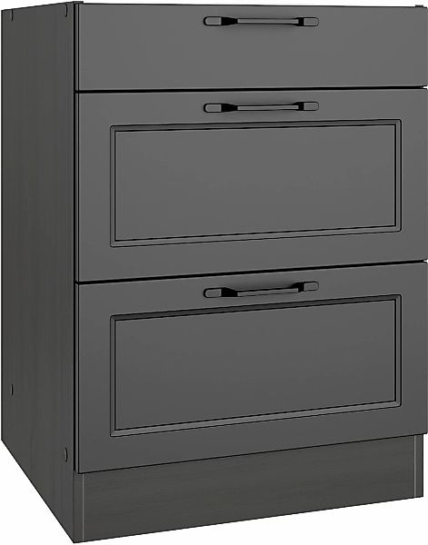 KOCHSTATION Unterschrank "KS-Lana" Breite 60 cm günstig online kaufen