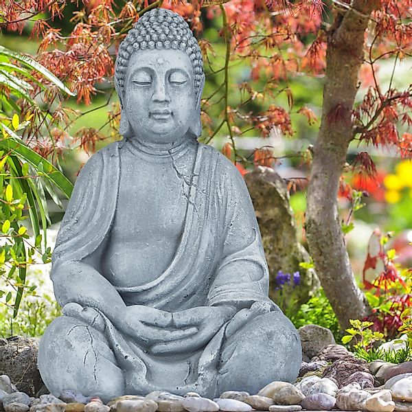 relaxdays Buddhafigur Buddha Figur 50 cm, günstig online kaufen