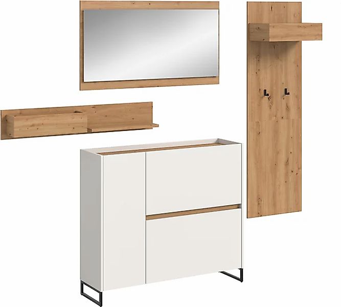 INOSIGN Garderoben-Set »EVRID, 3-teilig, Breite 175 cm, individuell stellba günstig online kaufen