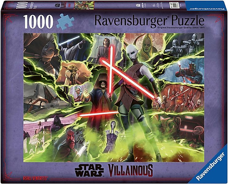 Ravensburger Puzzle Star Wars Villainous: Asajj günstig online kaufen