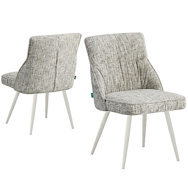 DUBI Möbel Polsterstuhl MIRELA, 360° drehbar günstig online kaufen