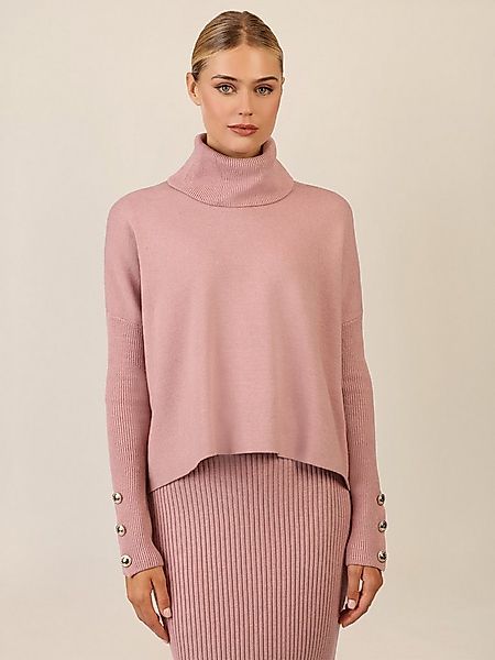 Apart Rollkragenpullover mit Rollkragen und Schmuckknöpfen günstig online kaufen