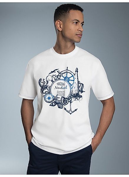 Trigema T-Shirt TRIGEMA T-Shirt mit maritimem günstig online kaufen