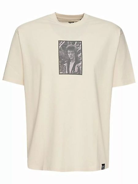 Recovered T-Shirt David Bowie King Of Rock Relaxed GOTS zertifizierte Bio-B günstig online kaufen