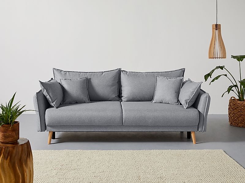Home affaire Schlafsofa "Granbo", incl. Bettfunktion und Bettkasten, Federk günstig online kaufen