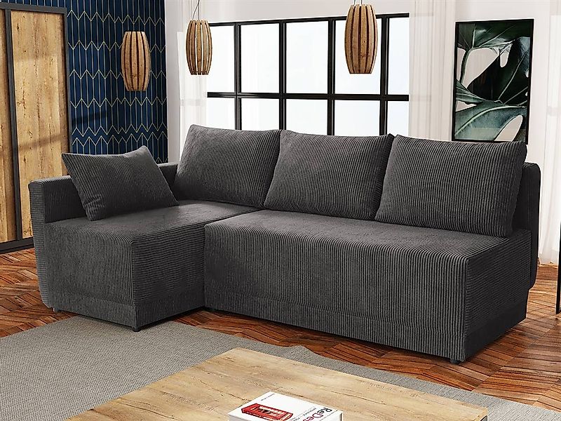 MIRJAN24 Ecksofa Nestor Cord, mit Bettkasten günstig online kaufen