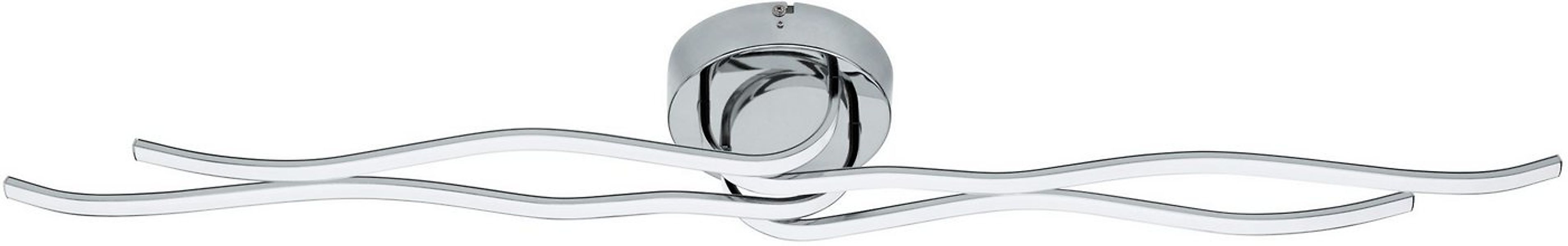 EGLO Deckenleuchte RONCADE Deckenlampe, Alu, Stahl und Kunststoff, Wohnzimm günstig online kaufen