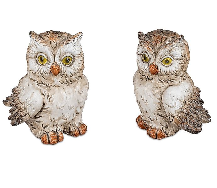 formano Dekofigur Herbstfarben, Farbe: Braun, Motiv: Eule günstig online kaufen