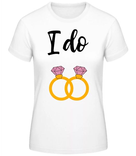 I Do Rings · Frauen Basic T-Shirt günstig online kaufen