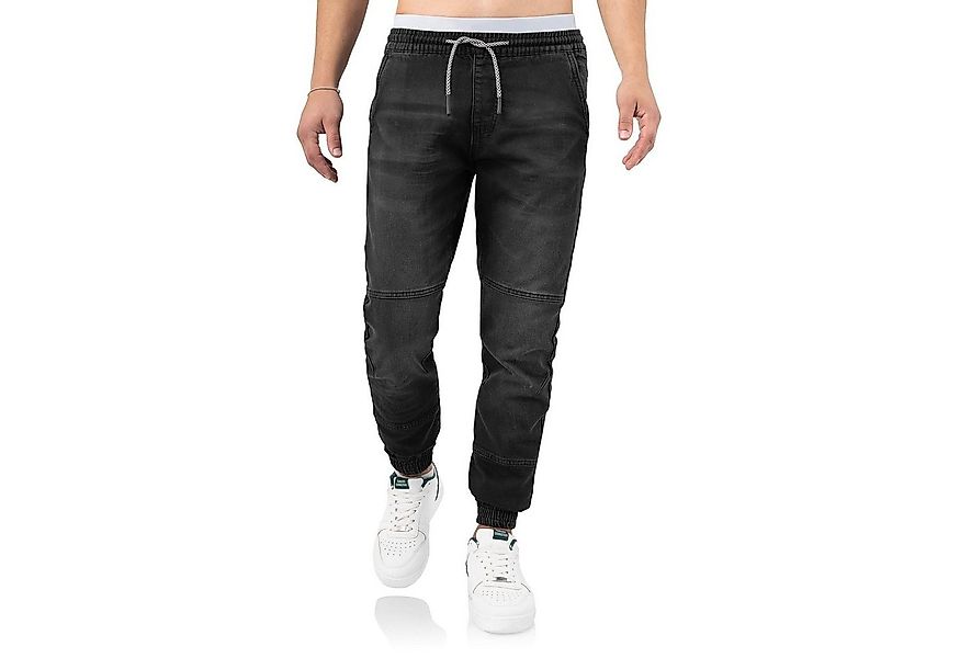 Indicode Schlupfhose Oltjon bequeme lässige Freizeithose in Jeansoptik mit günstig online kaufen