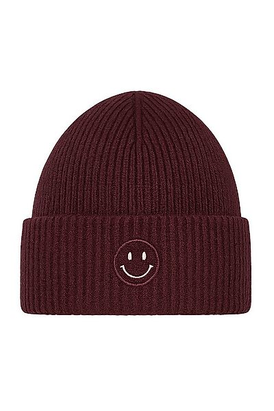 Faera Strickmütze Mit Smiley, Rippenstrick, weiches Tragegefühl (1-St., mod günstig online kaufen