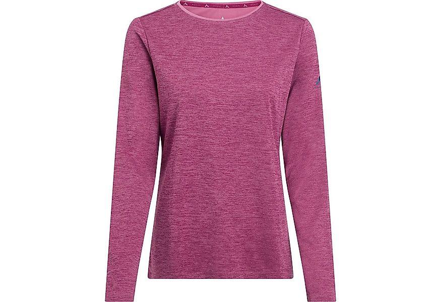 McKINLEY Longsleeve Da.-Langarmshirt Hunu LS W MELANGE/RED WINE günstig online kaufen