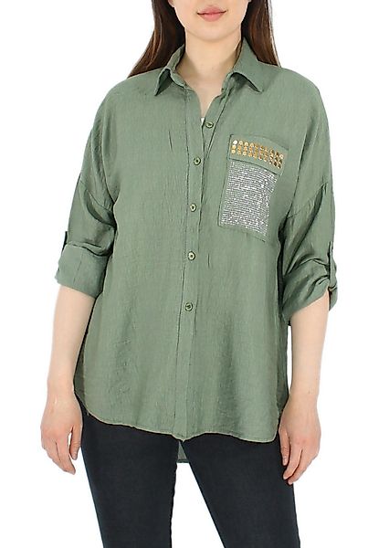 dy_mode Tunika Damenbluse Tunika Elegante Longbluse günstig online kaufen