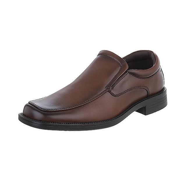 Coolwalk Herren Businessschuhe Elegant Slipper (87284647) Blockabsatz Busin günstig online kaufen