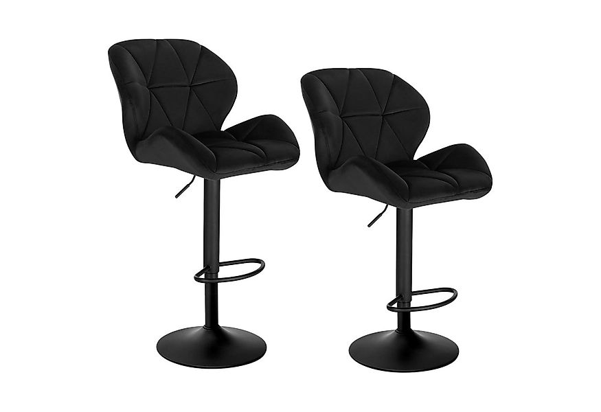 Woltu Barhocker (Set, 2 St), Tresenhocker Designer Hocker mit Rückenlehne günstig online kaufen