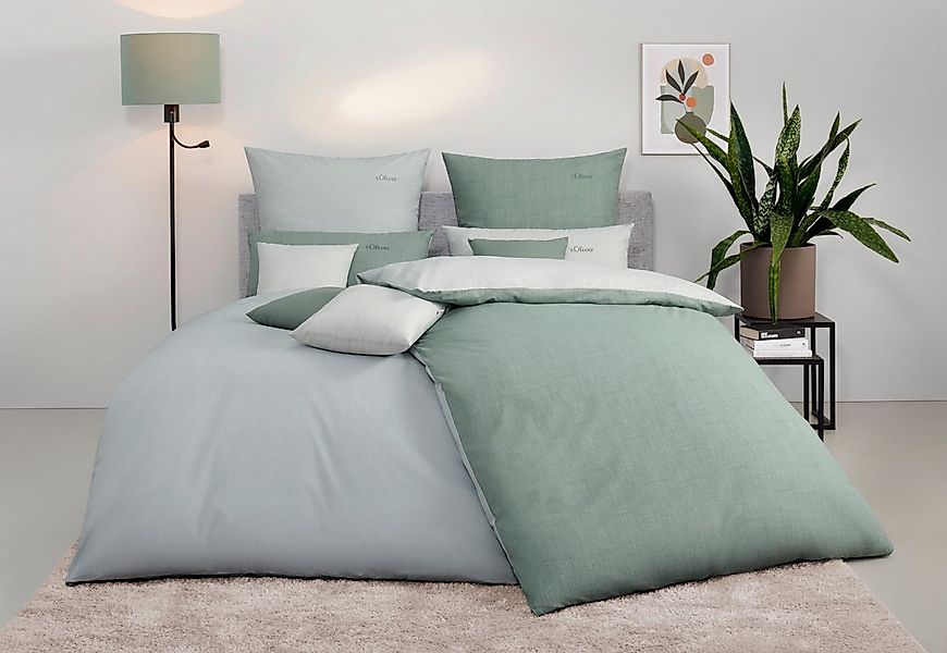 s.Oliver Wendebettwäsche Melinda in Gr. 135x200 oder 155x220 cm, Renforcé, günstig online kaufen