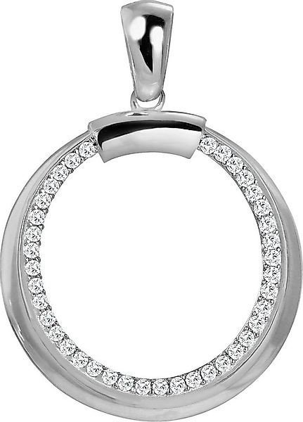 SilberDream Kettenanhänger SilberDream Damen Round Ketten-Anhänger aus 925 günstig online kaufen