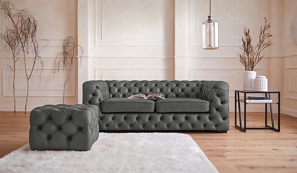 Home affaire Chesterfield-Sofa Kalina, mit klassischer günstig online kaufen