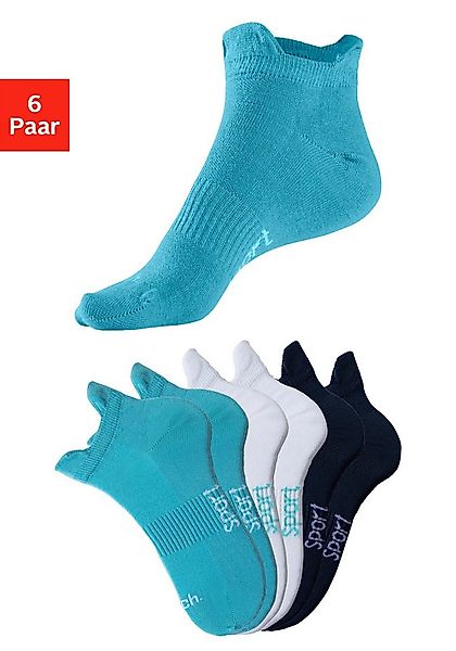 Bench. Sneakersocken (Packung, 6-Paar) mit feiner Mesh Konstruktion und Mit günstig online kaufen