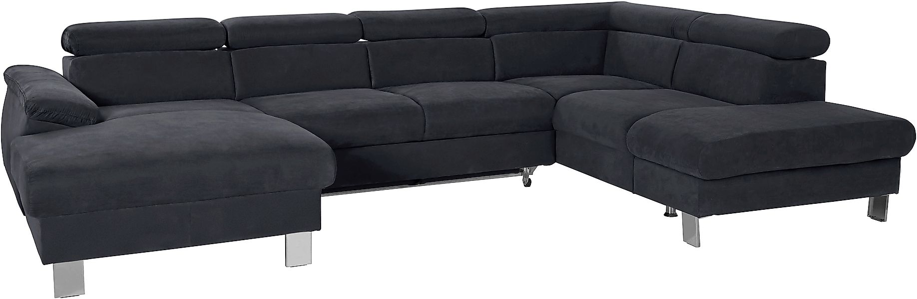 COTTA Wohnlandschaft »Komaris U-Form, B: 320 cm« mit Kopfteilverstellung, o günstig online kaufen