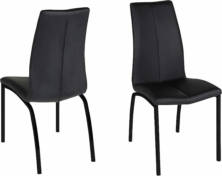 ACTONA GROUP Esszimmerstuhl "Alois" (Set) 4 Stk. Kunstleder mit einer schön günstig online kaufen