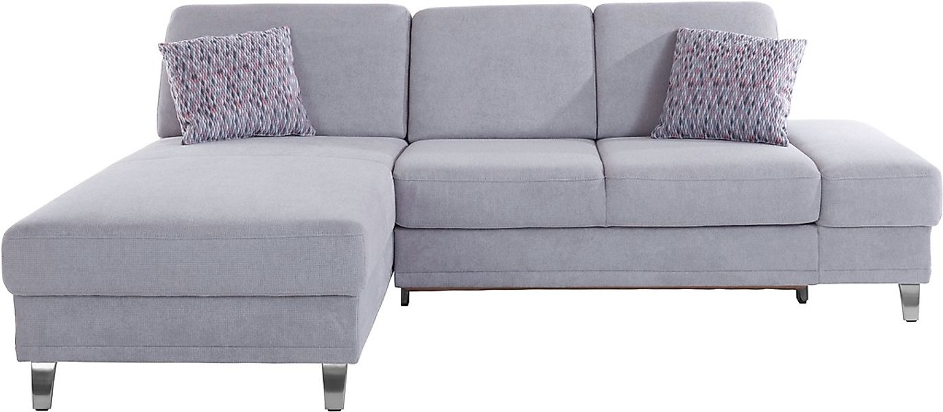sit&more Ecksofa »Clio L-Form«, wahlweise mit Bettfunktion oder Vorziehsitz günstig online kaufen