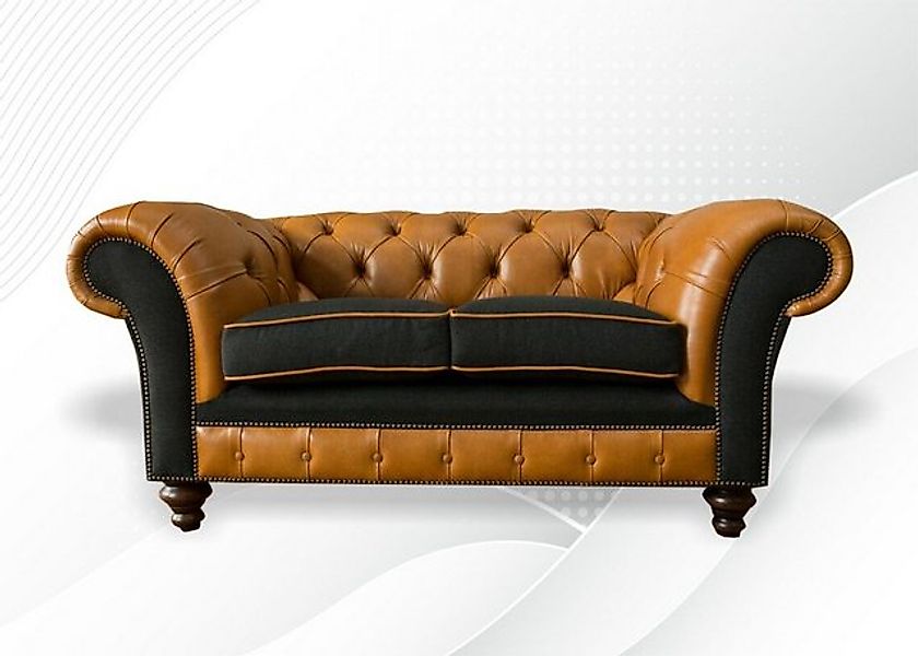 JVmoebel Chesterfield-Sofa Chesterfield Sofa hochwertig Handarbeit massiv H günstig online kaufen